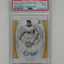 Luis Figo Real Madrid La Liga Soccer Panini 2020 Chronicles NT Auto /15
