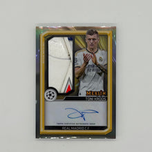 Toni Kroos Real Madrid UEFA Soccer Topps 2023-24 Merlin Ball Relic Auto