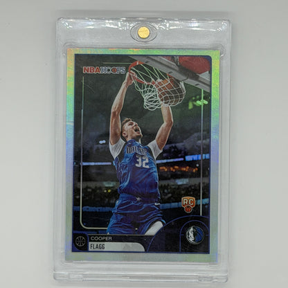 Cooper Flagg Dallas Mavericks NBA Basketball Topps 2025 Hoops #35