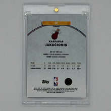 Kasparas Jakuonis Miami Heat NBA Basketball Topps 2026 Finest /50