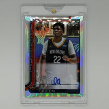 Derik Queen New Orleans Pelicans NBA Basketball Topps 2025 Chrome Auto