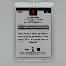 Cam Whitmore Houston Rockets NBA Basketball Topps 2025 Chrome /50