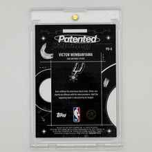 Victor Wembanyama SA Spurs NBA Basketball Topps 2025 Chrome Patented