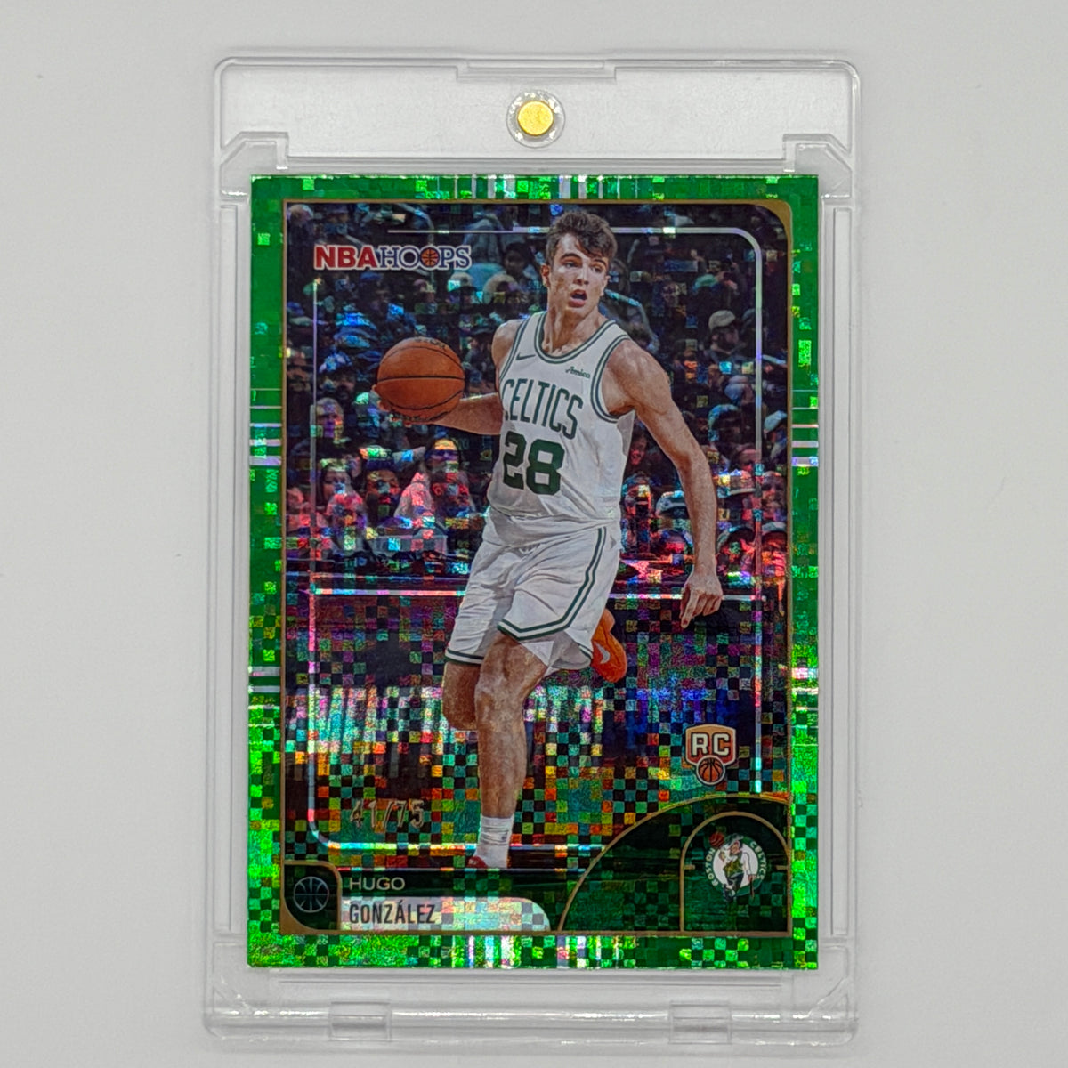 Hugo González Boston Celtics NBA Basketball 2025 NBA Hoops RC /75