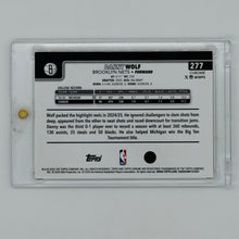 Danny Wolf Brooklyn Nets NBA Basketball Topps 2025 Chrome RC /50