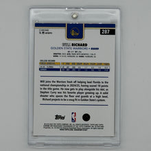 Will Richard Golden State Warriors NBA Basketball Topps 2025 Chrome RC /50
