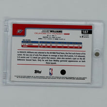 Jalen Williams Oklahoma City Thunder NBA Basketball Topps 2025 Chrome /50