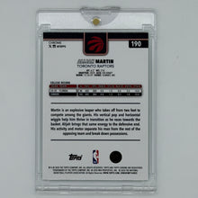 Alijah Martin Toronto Raptors NBA Basketball Topps 2025 Chrome RC /99