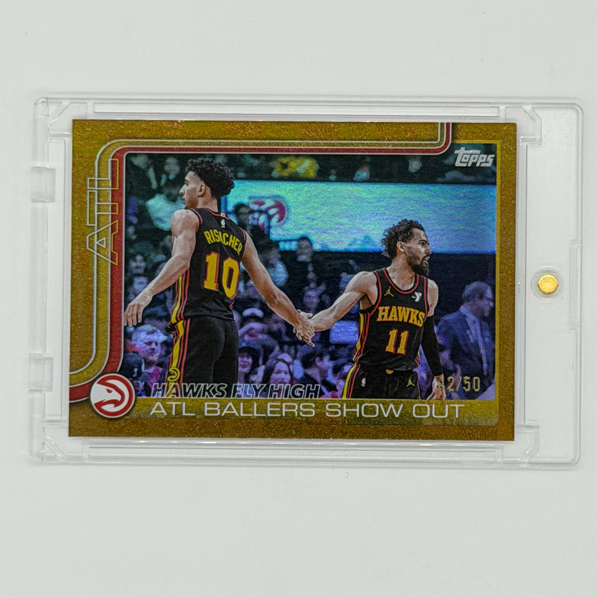 Atlanta Hawks NBA Basketball Topps 2025 Flagship ATL Ballers Show Out /50