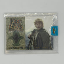 Samwise Gamgee Two Towers Lord of the Rings Topps 2002 Memorabilia