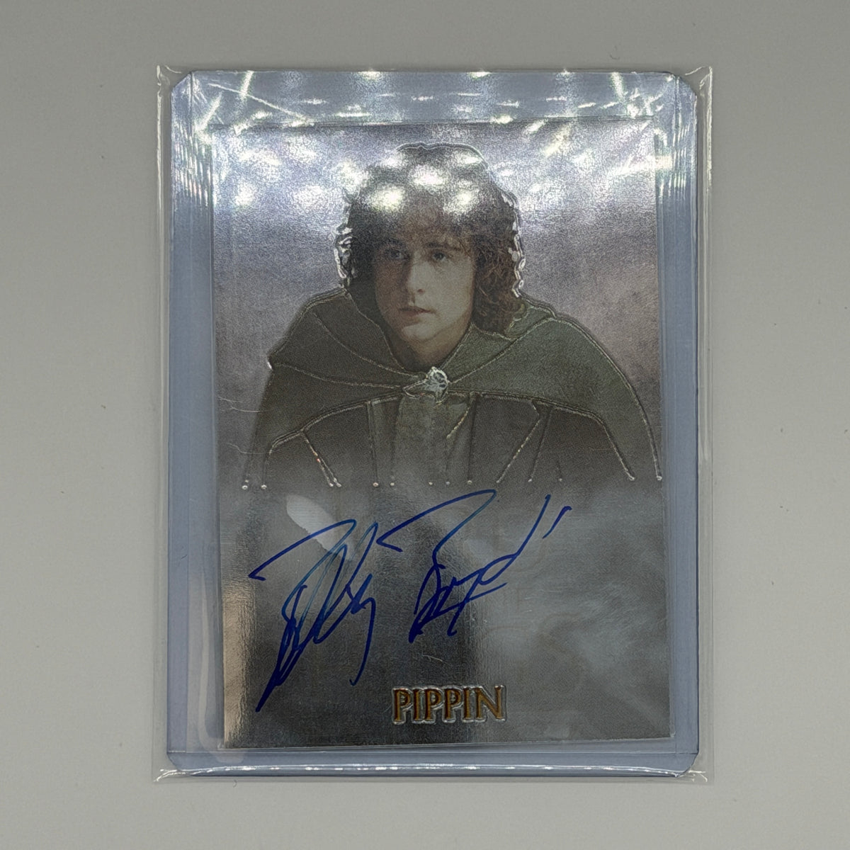 Billy Boyd as Pippin Lord of the Rings Topps 2004 Chrome Auto