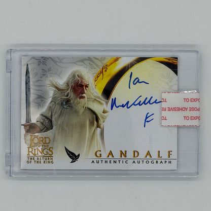 Custom Card Ian McKellen Gandalf Return of the King Lord of the Rings 2003 Auto