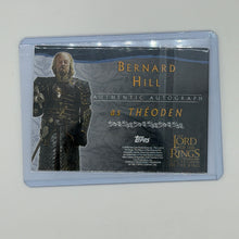 Bernard Hill as Theoden Return of the King Lord of the Rings Topps 2003 Auto