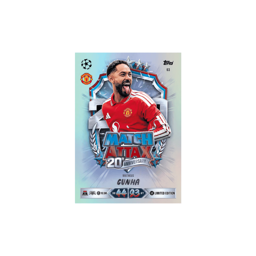 Topps Match Attax UEFA Club Competitions 2026/27 Booster mit 8 Sammelkarten