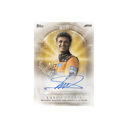 2026 Topps Eccellenza Formula 1 Hobby Box
