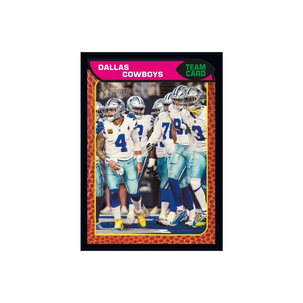 2026 Topps Heritage Football Hobby Box