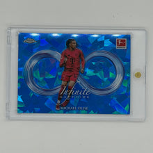 Michael Olise FC Bayern Bundesliga Soccer Topps 2025 Chrome Infinite Sapphire
