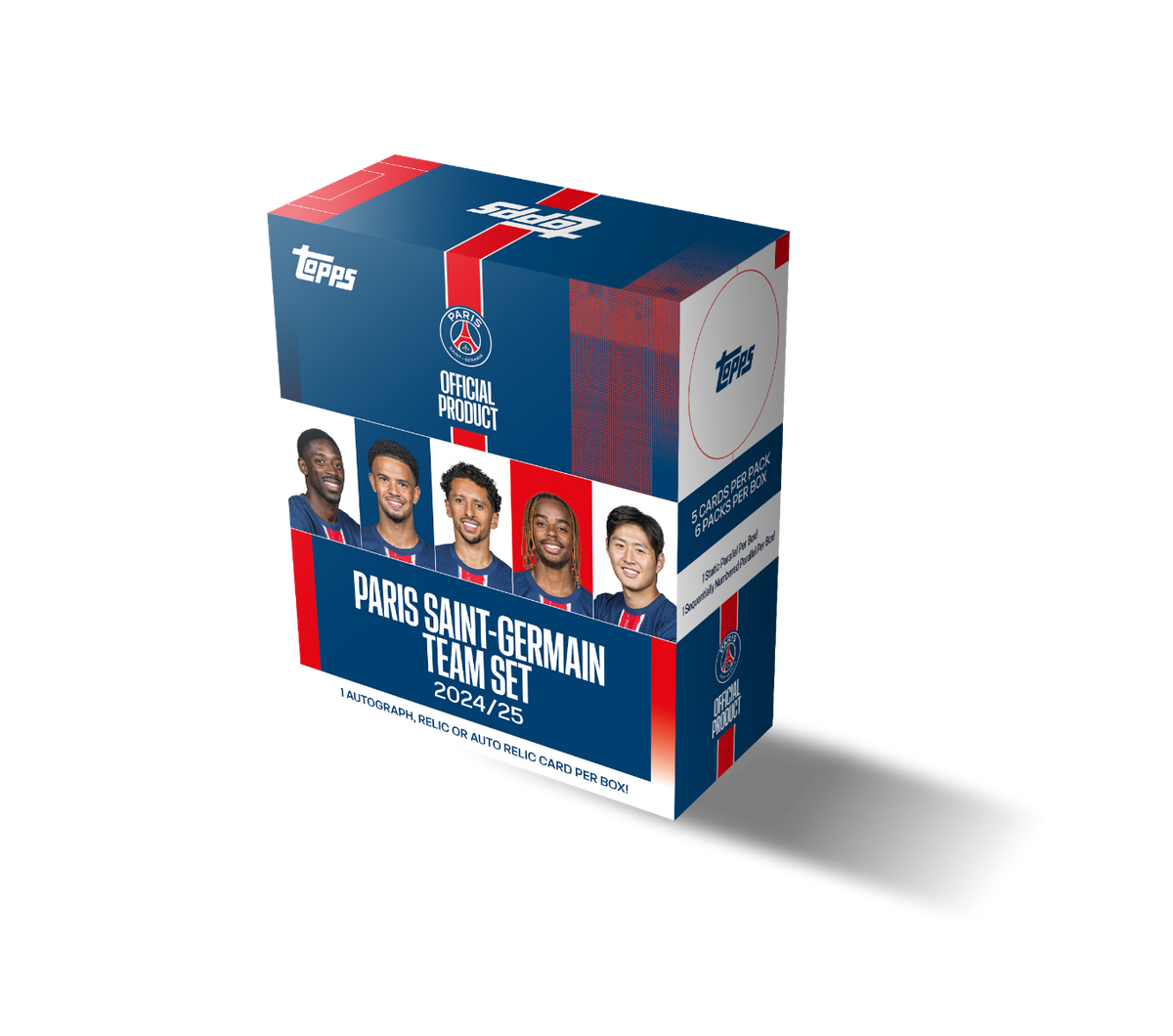 Topps® Paris Saint-Germain 2024/25 Team Set